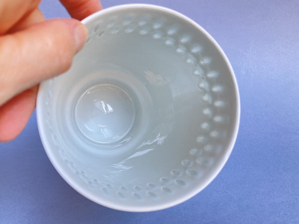 Rice porcelain vase or bowl - by Arabia - Vintage