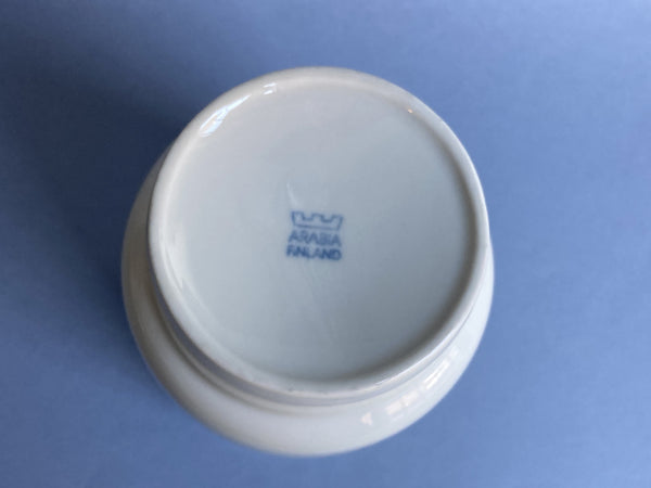 Rice porcelain vase or bowl - by Arabia - Vintage