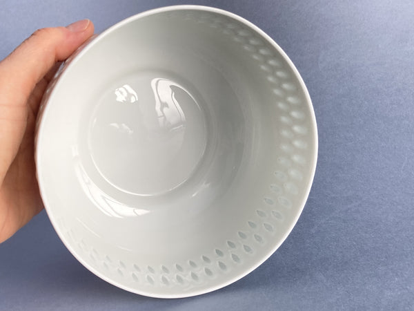 Rice porcelain vase or bowl - by Arabia - Vintage
