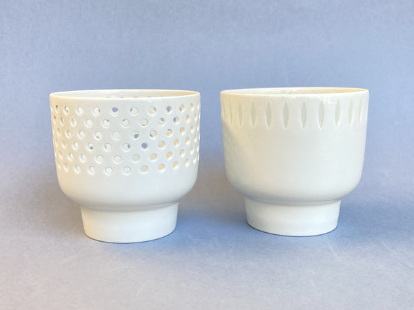 Rice porcelain jar 2dl / tealight holder - by Arabia - Vintage