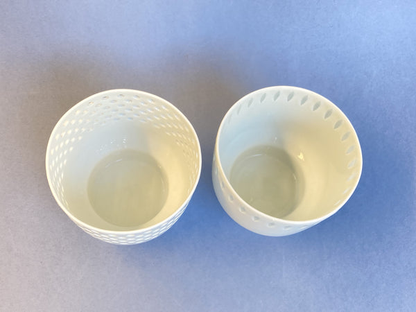 Rice porcelain jar 2dl / tealight holder - by Arabia - Vintage