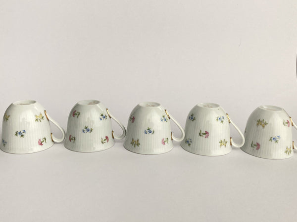 Five Espresso or mocca cups - Kristiina - by Arabia - Vintage 1950s