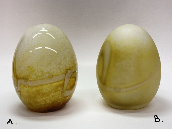 Steller's Eider Eggs shiny numbered or frosted unnumbered by Toikka