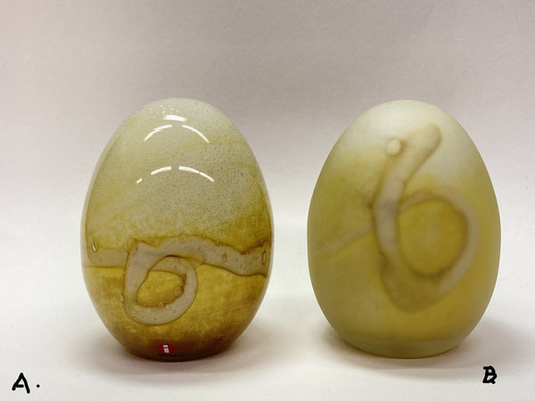 Steller's Eider Eggs shiny numbered or frosted unnumbered by Toikka