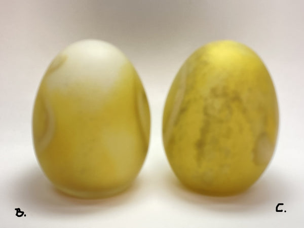 Steller's Eider Eggs shiny numbered or frosted unnumbered by Toikka