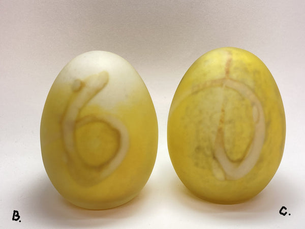 Steller's Eider Eggs shiny numbered or frosted unnumbered by Toikka