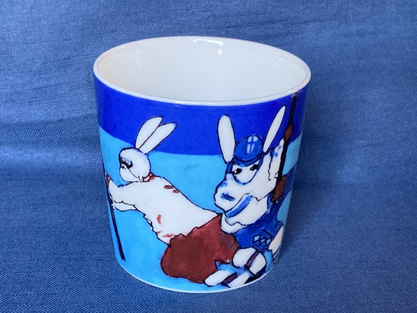 Bunny mug - Hockey Bunnies - Heljä Liukko-Sundström 2000 Arabia