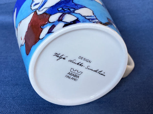 Bunny mug - Hockey Bunnies - Heljä Liukko-Sundström 2000 Arabia