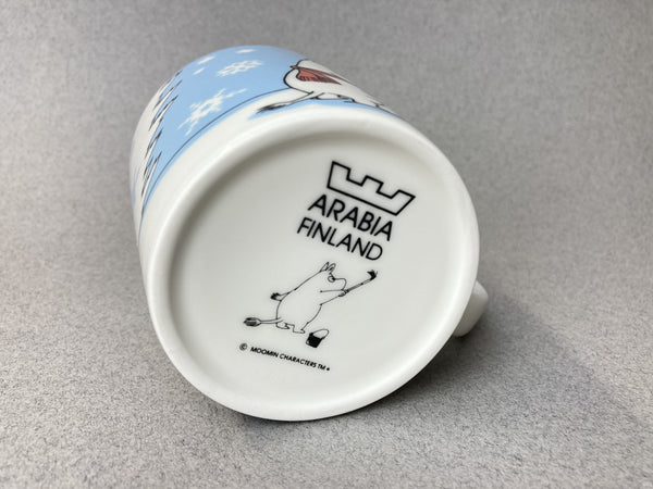 Winter-10 Skiing Competition Moomin mug (with sticker)