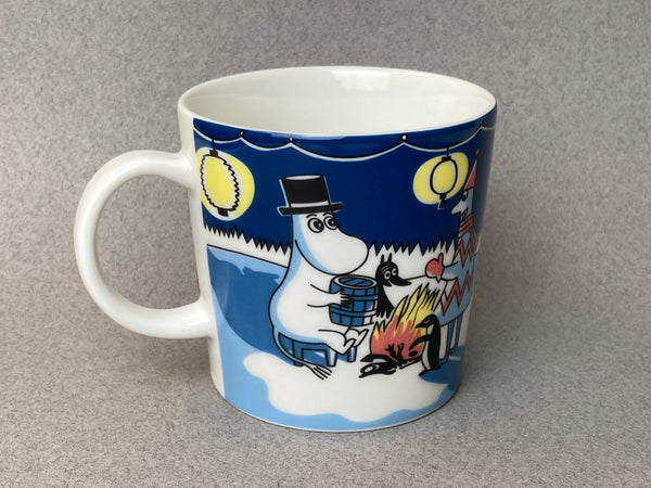 Winter-08 Winter Bonfire Moomin mug (with sticker)