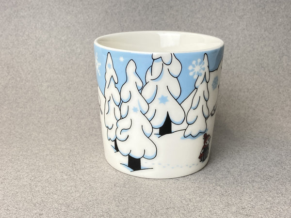 Winter-12 Winter Forest Moomin mug (with sticker)