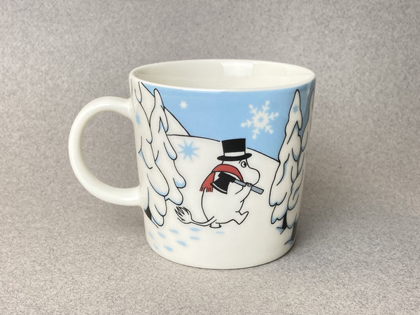 Winter-12 Winter Forest Moomin mug (with sticker)