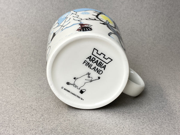 Winter-12, Winter Forest Moomin mug Arabia Finland