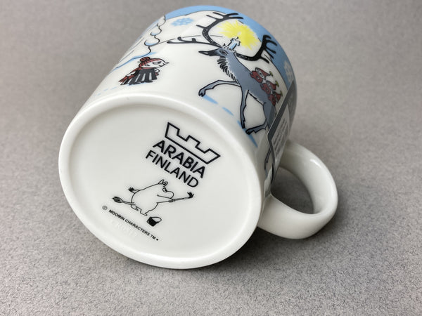 Winter-12 Winter Forest Moomin mug (with sticker)