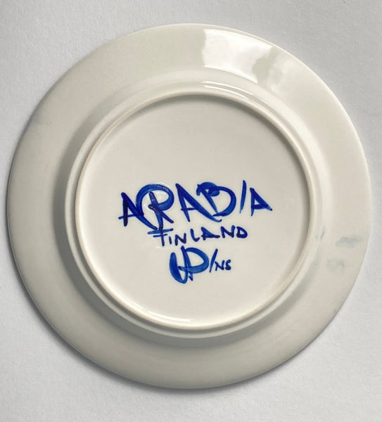 Valencia Arabia Coffee Cup set and side plate by Ulla Procope