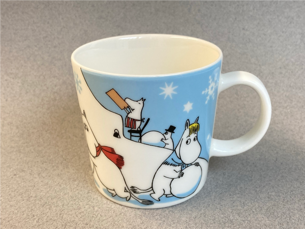 Winter-11, Winter Games Moomin mug Arabia Finland