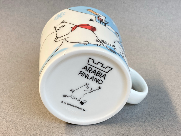 Winter-11, Winter Games Moomin mug Arabia Finland