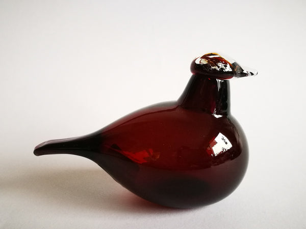 Little Tern Copper Design Oiva Toikka Iittala Finland Glass Art