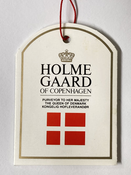 Holmegaard's Christmas Bottle - 1988 Vintage shot decanter Denmark