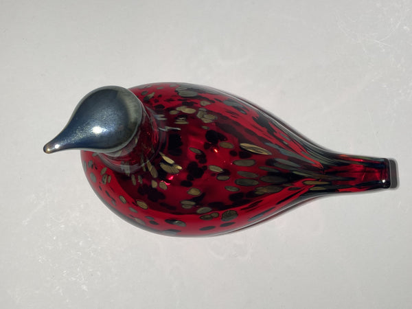Ruby Bird II - Oiva Toikka Nuutajärvi Finland
