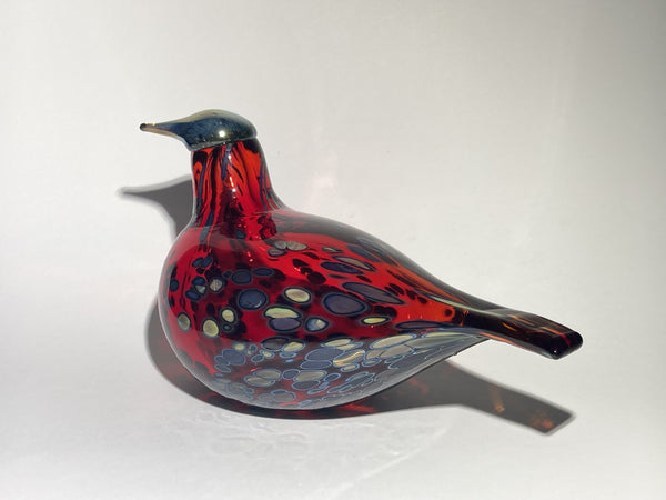 Ruby Bird II - Oiva Toikka Nuutajärvi Finland
