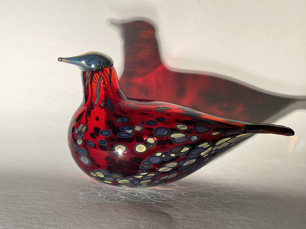 Ruby Bird II - Oiva Toikka Nuutajärvi Finland