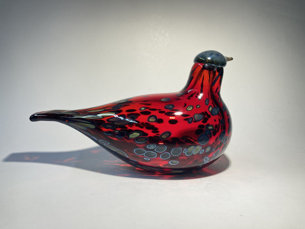 Ruby Bird II - Oiva Toikka Nuutajärvi Finland