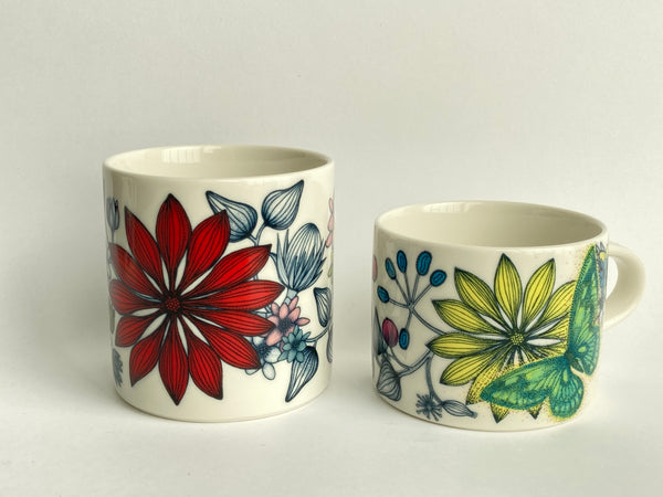 Runo series - mug 3,5 dl - Butterfly by Arabia 2009-2014
