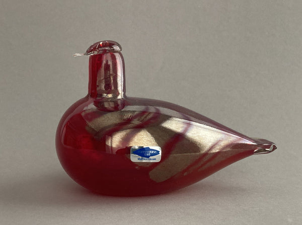 Fire Bird for Suomalainen Kirjakauppa 1982 - Oiva Toikka Nuutajärvi RARE