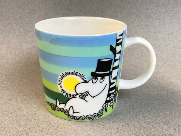 Summer-09, Siesta Moomin mug Arabia Finland