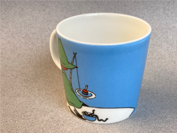 z08 Snufkin blue Moomin mug, 2002-2014