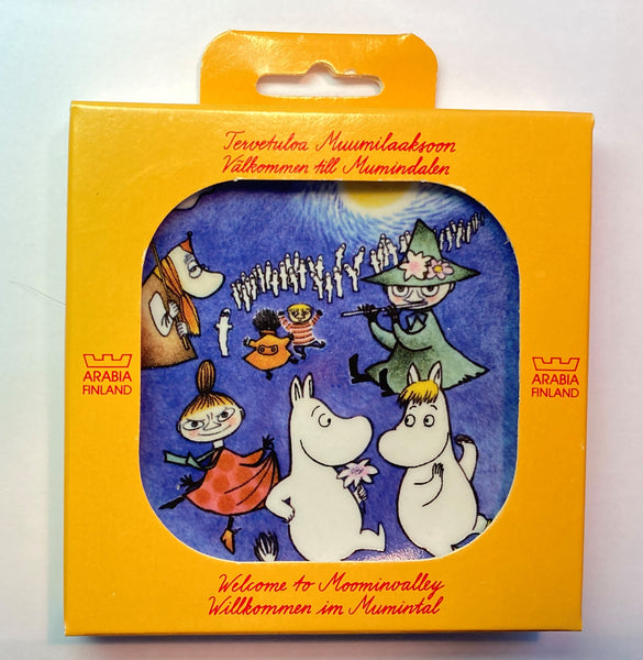 Moomin Wall Plate The Ball 2005-2007