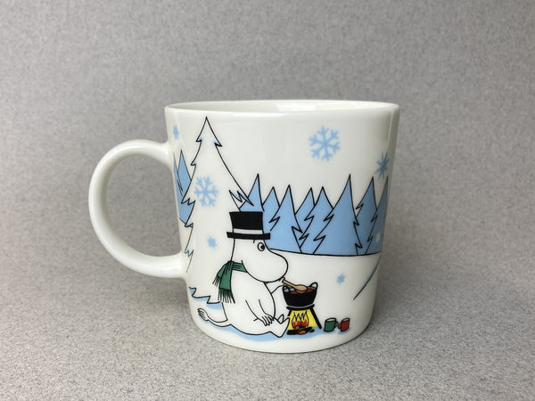 Winter-13 Under the Tree Moomin mug (with sticker)