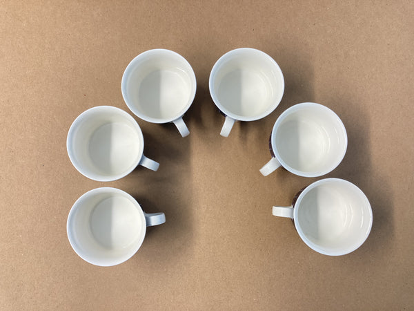 Valencia Arabia Coffee Cup set and side plate by Ulla Procope