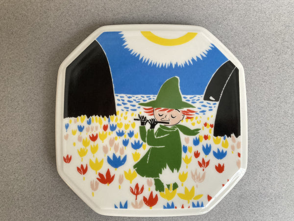 Moomin Wall Plate (1990-1993) Who will comfort Toffle 2/6