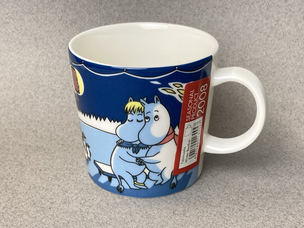 Winter-08 Winter Bonfire Moomin mug (with sticker)