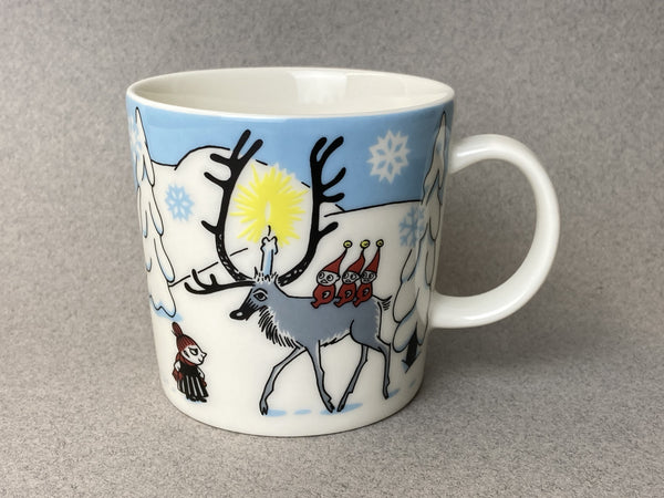 Winter-12, Winter Forest Moomin mug Arabia Finland
