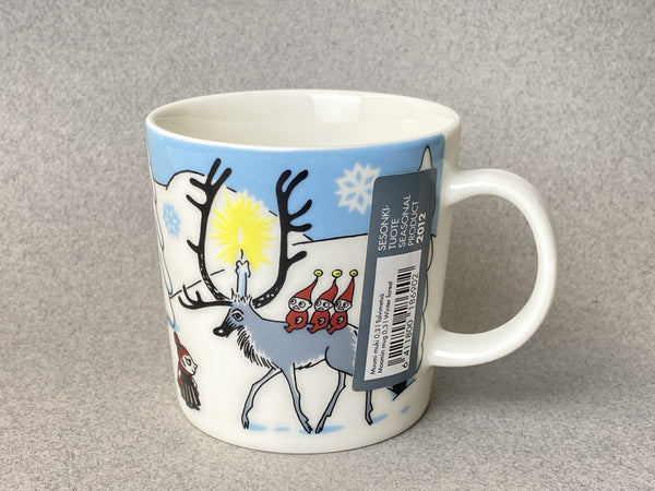 Winter-12 Winter Forest Moomin mug (with sticker)