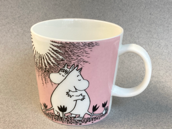 90's Moomin mug 1996->  Love, Arabia Finland