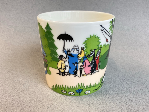 Summer-18 Going on vacation Moomin mug (with sticker)