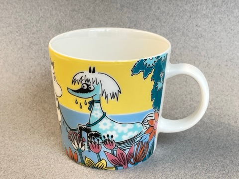 Summer-12, Primadonna's Horse Moomin mug Arabia Finland