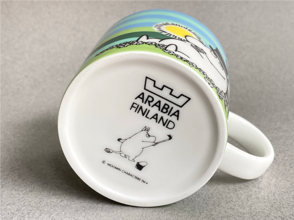Summer-09, Siesta Moomin mug Arabia Finland